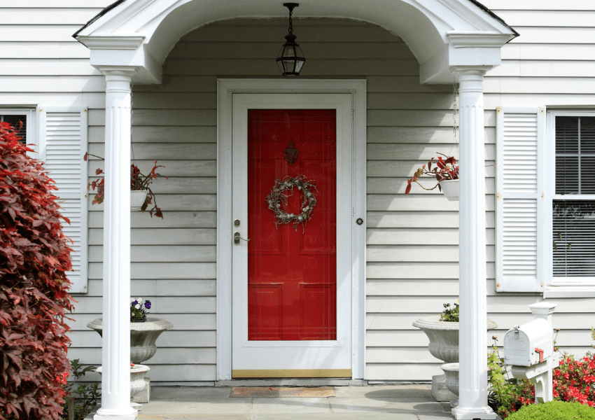 What's a Red Door's Meaning? Symbolism of Red-Door Houses